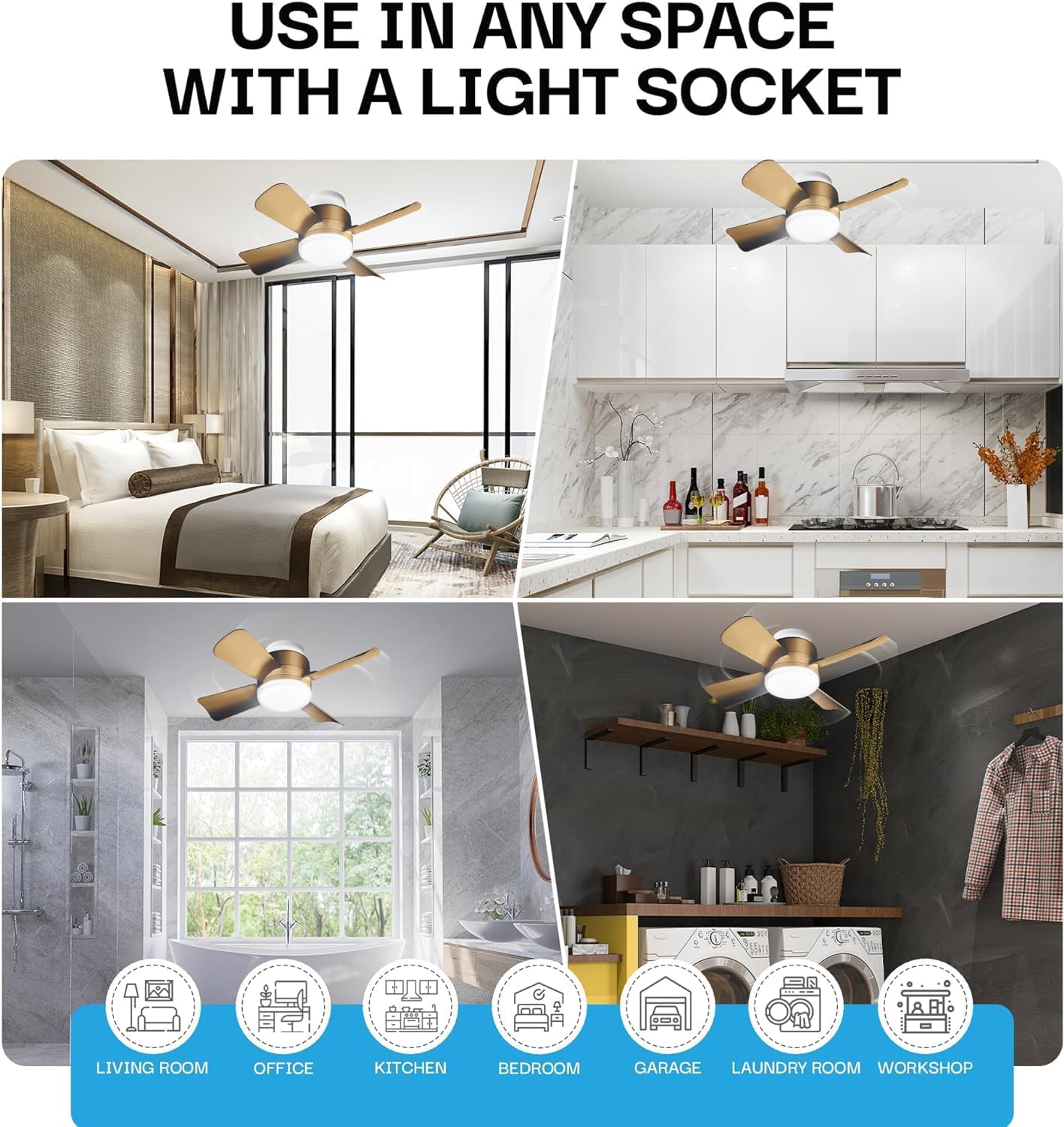 Ceiling Breeze LED Light