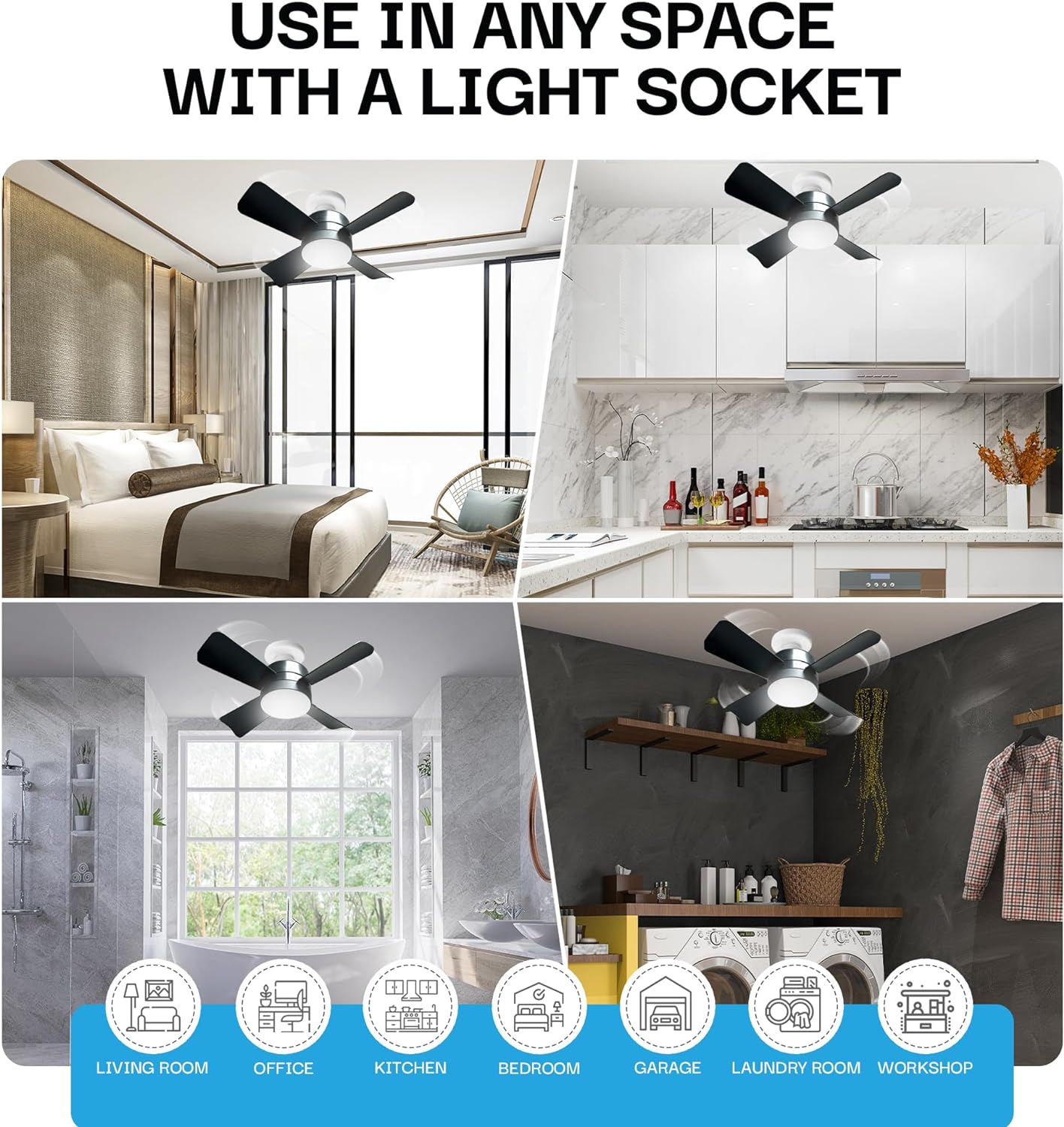 Ceiling Breeze LED Light