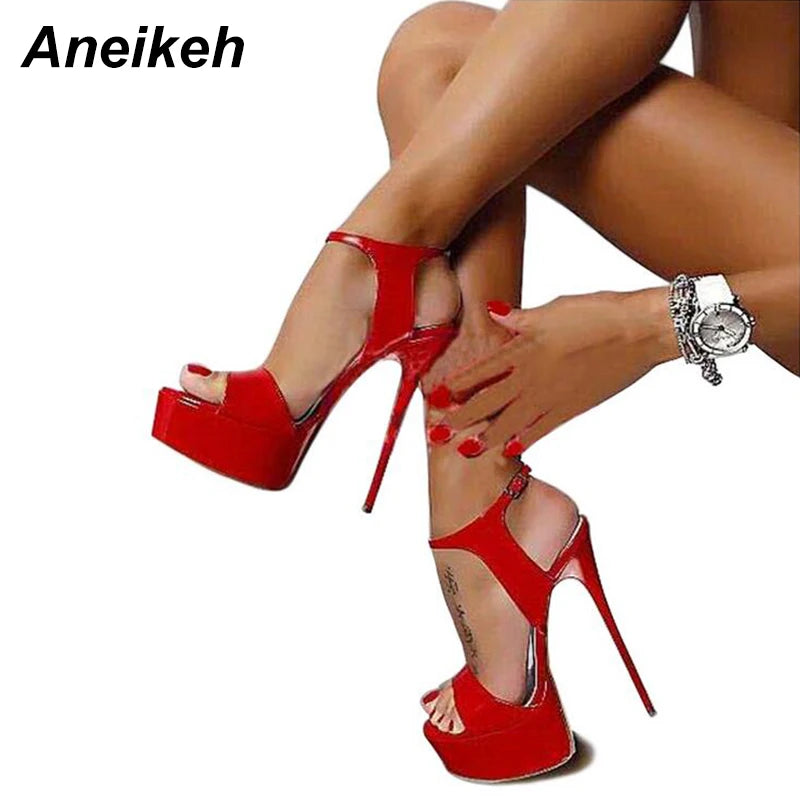 Summer Style Sexy 16cm Women Sandals High Heels