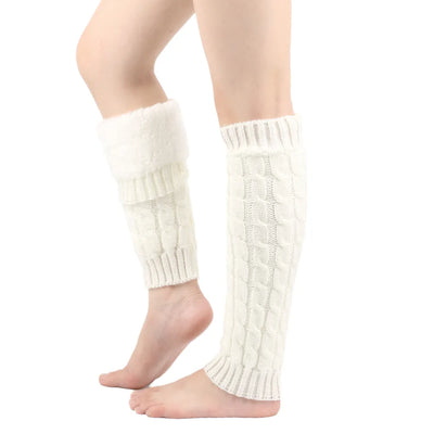 Knitted Foot Cover Leg Breathable Warmers