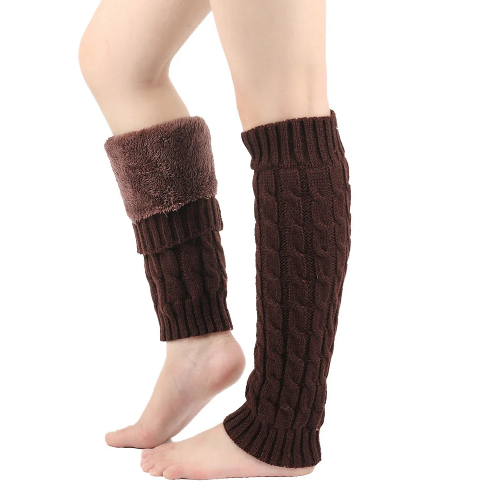 Knitted Foot Cover Leg Breathable Warmers