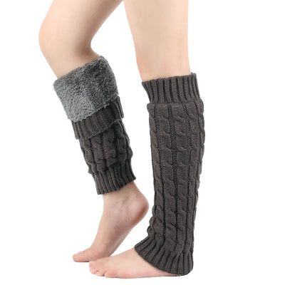 Knitted Foot Cover Leg Breathable Warmers