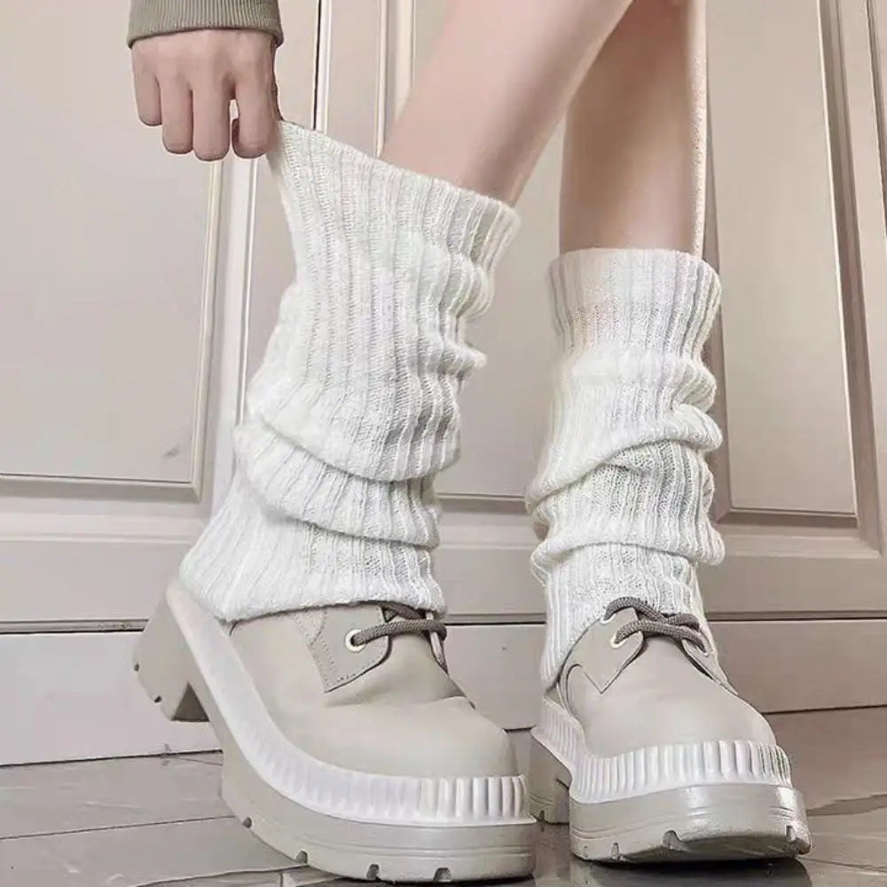 Knitted Foot Cover Leg Breathable Warmers