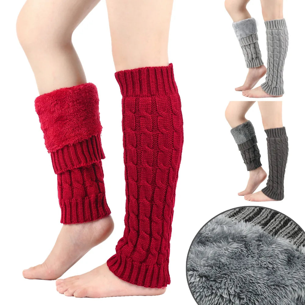 Knitted Foot Cover Leg Breathable Warmers