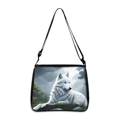 Cool Howling Wolf Shoulder Bag Crossbody Bag