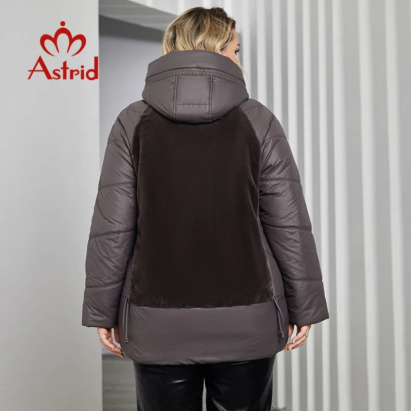 Astrid Plus Size Winter Jacket Women Faux Fur