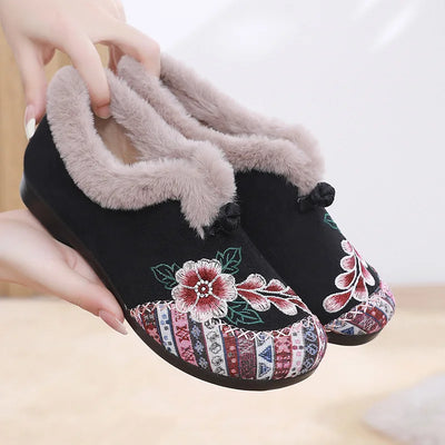 Winter Women's Fashion Non-Slip Flat Shoes